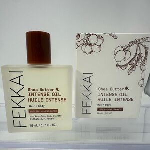 FEKKAI Shea Butter Intense Oil for Hair + Body - Full Size 50 ml/1.7 oz In Box